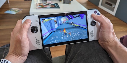 Spiele aus dem Game Pass wie «Hi-Fi Rush» können auf dem Ally installiert werden.