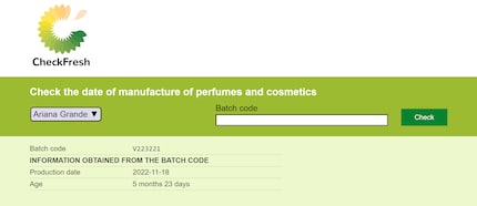 My bottle of Ariana Grande’s popular Cloud scent is 5 months and 23 days old (at the time this article was translated).