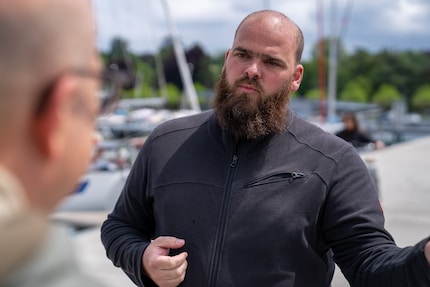Cédric Schaller ist als Directeur Générale für die Drohnenshow in Genf verantwortlich.