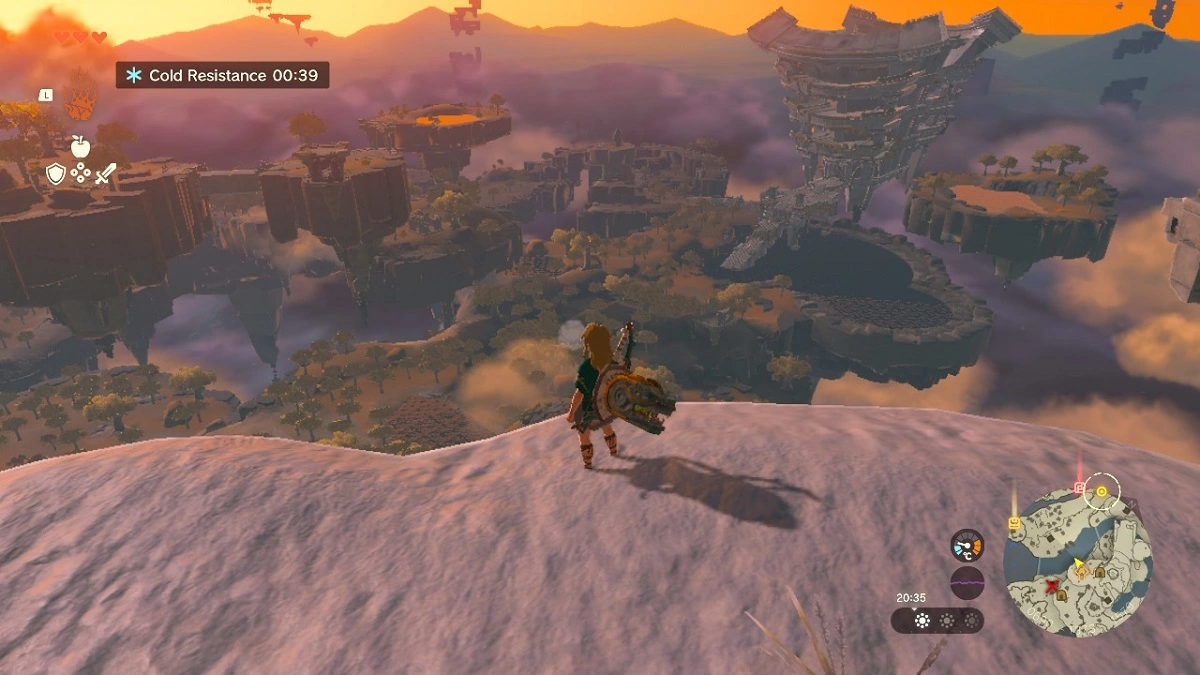 «Zelda: Tears of the Kingdom» is permeated by a milky haze