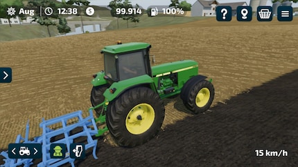 So sieht der John Deere Traktor in der Switch-Version aus.