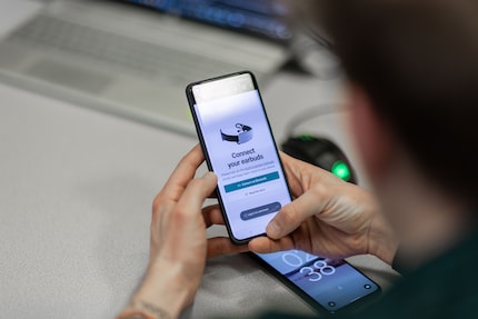 Der Idun Guardian lässt sich einfach mit einer Handy-App verbinden.