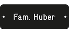 Logo of the Fam. Huber brand