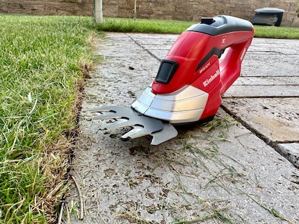 A neat finishing edge between the lawn and seating area warms this stuffy old man’s heart.