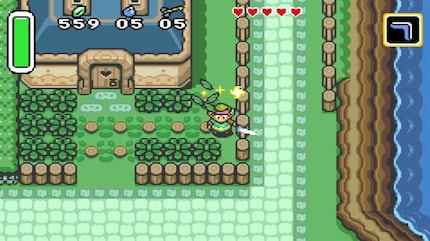 Even my head was spinning while playing A Link to the Past.