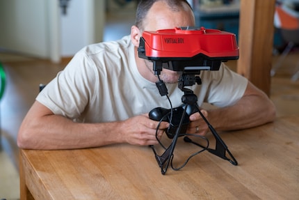 This is what it looks like when I play on the Virtual Boy.