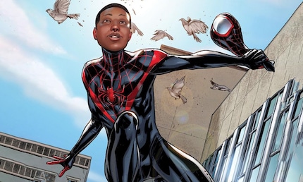 Vom Cover von: «Miles Morales: Ultimate Spider-Man, Ultimate Collection, Book 1»