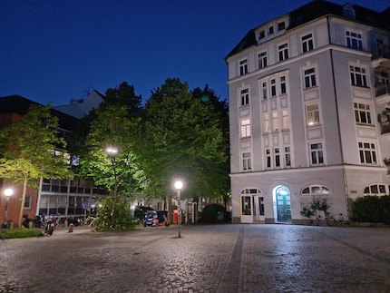 Der Nachtmodus in Aktion.
