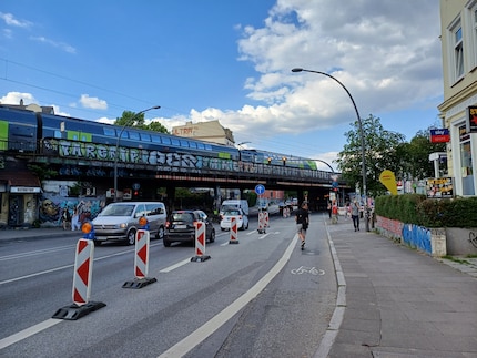Starke Kontraste sind kein Problem für die Kamera.
