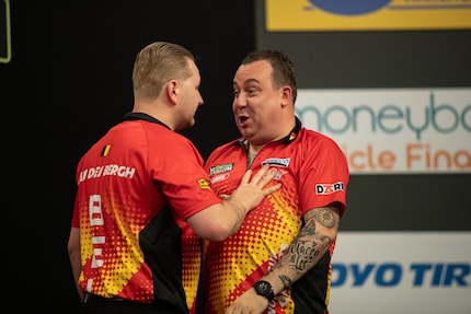 Harmonie oder Disharmonie - am Ende erreichten Van den Bergh und Huybrechts das Halbfinale und scheiterten dort nur knapp.