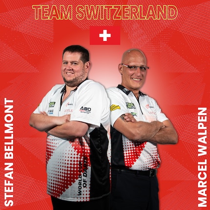 Stefan Bellmont und Marcel Walpen traten für die Schweiz an.