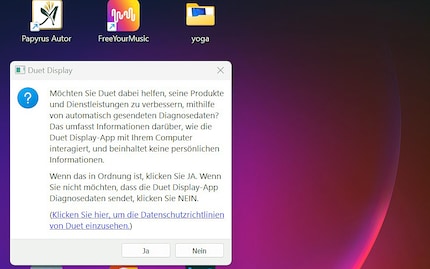 This software also collects diagnostic data. Personally, I am annoyed by this data collection mania, even if I can reject it.
