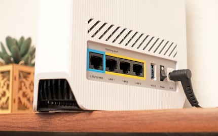 2,5 Gigabit WAN, dreimal Gigabit LAN und USB-A 3.2 Gen 1x1