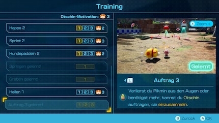 This adorable dog even has his own skill tree.