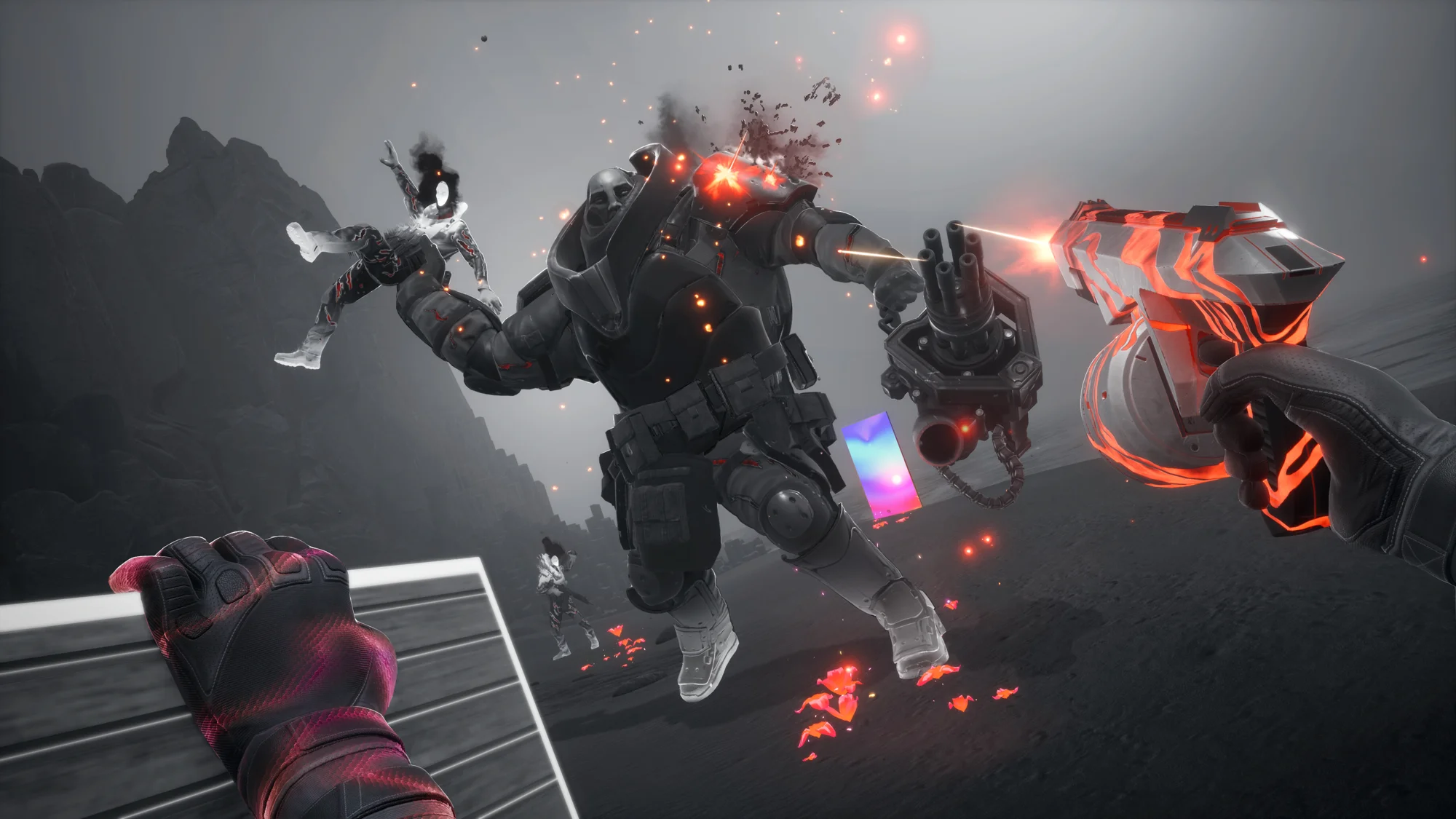 The « Behemoth» no longer looks as threatening after the hundredth duel. 