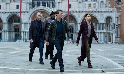 The old gang with Simon Pegg, Ving Rhames, Tom Cruise and Rebecca Ferguson is still among the franchise’s greatest strengths.