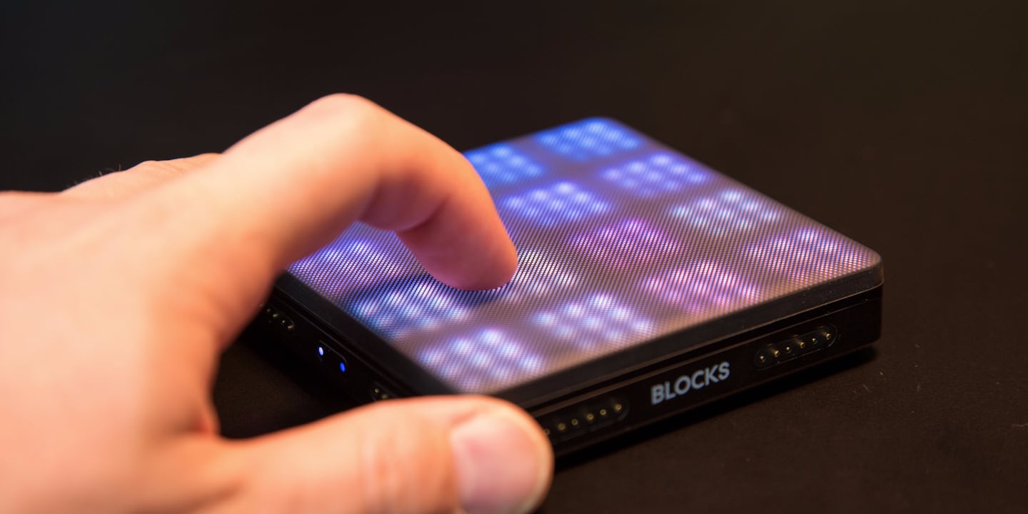 Roli Blocks: Sound auf Berührung