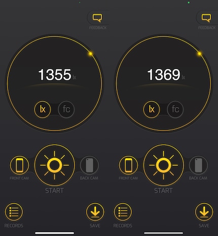 The peak brightness is impressive.