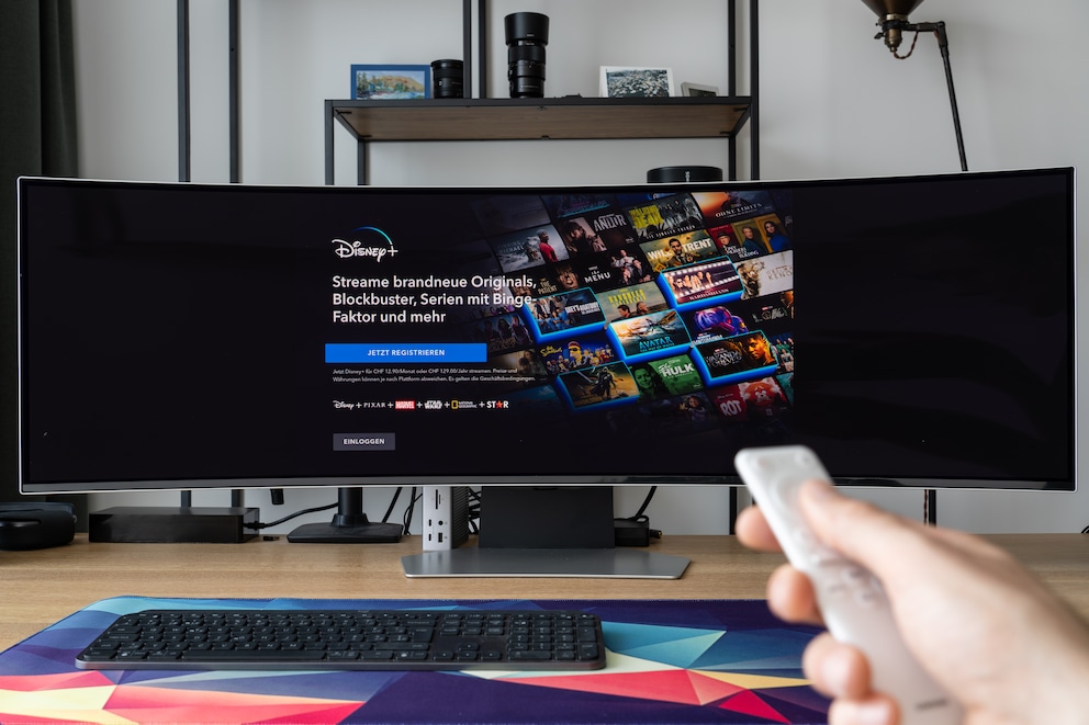 I could stream Disney+ without connecting to my computer. But what would be the point?
