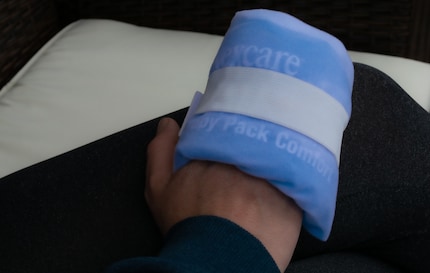 Das Pack war an Beinen, am Kopf und der Hand bei uns im Einsatz: Hält sogar dem Bewegungsdrang von Kindern stand.