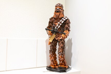 The chocolate figurine in all its glory. Different to what I’d hoped for.