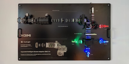 So sieht das Innenleben des Xgimi Horizon Ultra aus. Als ich zuletzt einen Beamer öffnete, endete das in einem Desaster.