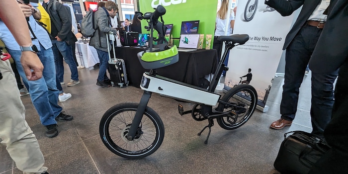 Acer Ebii E bike with many sensors and AI Galaxus