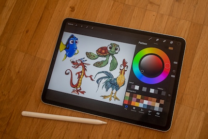 Procreate ist definitiv meine Lieblingsapp.
