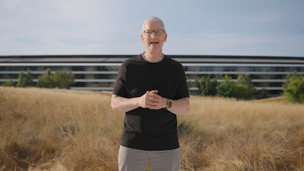 Apple-CEO Tim Cook präsentierte am Dienstagabend «das beste iPhone-Line-up aller Zeiten».