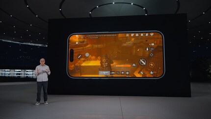 Dank dem neuen A17 Pro Chips laufen anspruchsvollere Spiele auf dem iPhone 15 Pro.
