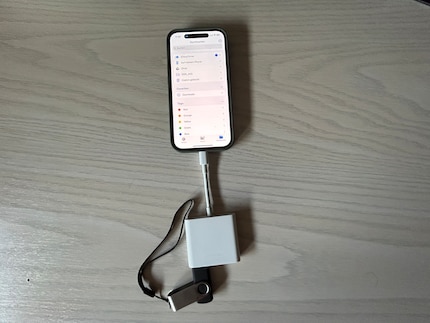 Im Test hat sogar der günstige Memory-Stick funktioniert.