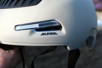 The individual LEDs almost melt into a continuous band of light.