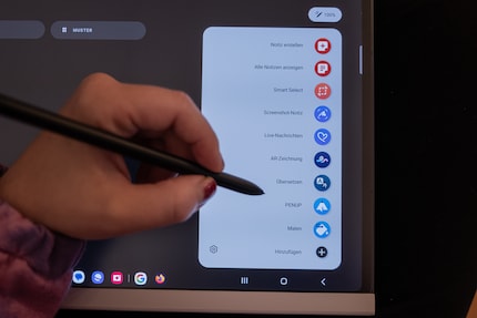 The S-Pen has many creative and practical functions.