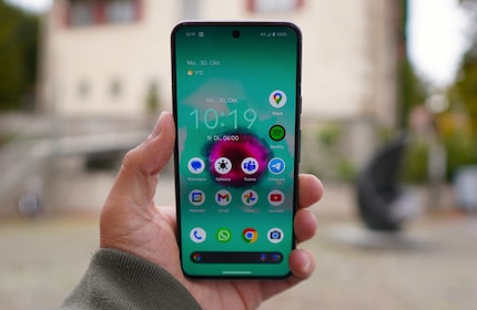 The screen is quite small at 6.2 inches, but high-quality and bright.