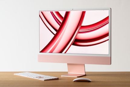 Die Bildqualität des Displays ist eines der stärksten Features des M3 iMac. Die Grösse eines der schwächsten.