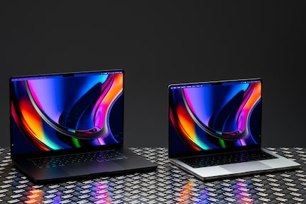 Welche Konfiguration? Ich finde das 16 Zoll M3 Pro MacBook Pro den Mac mit dem momentan besten Preis-Leistungs-Verhältnis: grosser Bildschirm, viel Leistung, grossartige Ausdauer – und in der Schweiz sogar ein etwas tieferer Preis als beim Vorgängermodell.