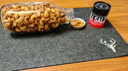 Selbst geröstete und gesalzene Cashew-Kerne liefern ordentlich Energie.