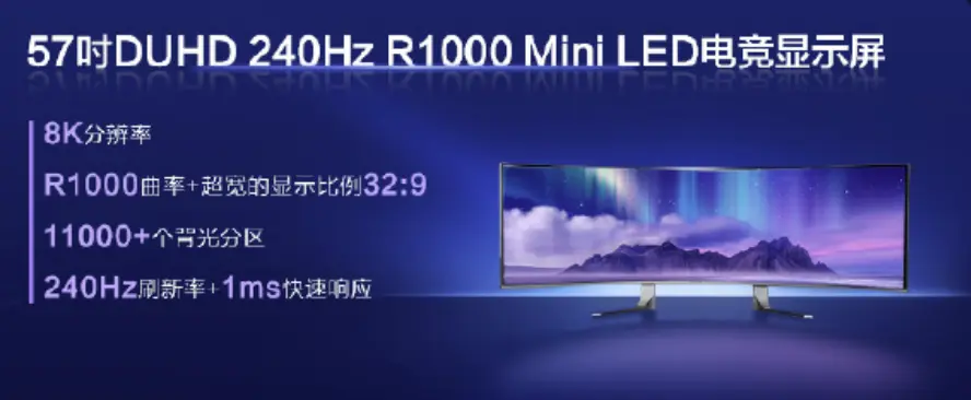 57 Zoll, Mini-LED, Dual-UHD-Auflösung. Samsung hat angerufen, sie wollen ihr Display zurück.
