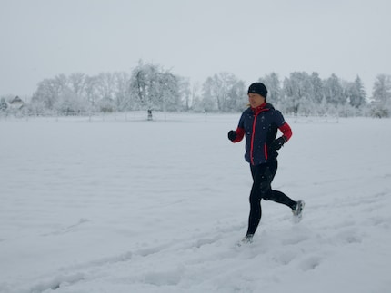 The OpenRun Pro headphones motivate me to run in cold weather. They also work under a hat.