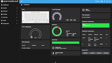 OpenMediaVault is suitable for both individual users and companies.