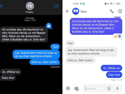 Für den Versand von iMessages brauchts mittlerweile mehr als nur die App.
