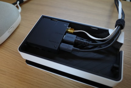 Nintendo can keep on using the LAN port from its OLED dock.