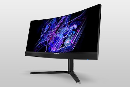 The Predator X34 is a mid-range monitor with mini LED and 1440p resolution.
