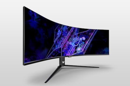 Als zweiter Bildschirm weltweit hat der Acer Predator Z57 eine Auflösung von 7680 × 2160 Pixeln.