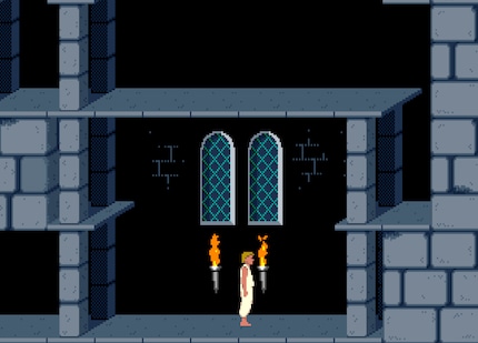 The prince in the DOS version.