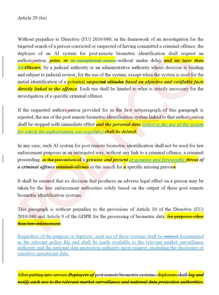 Leaks of the draft law have appeared online.