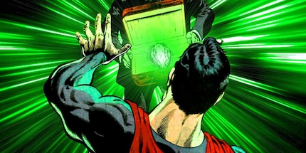 Superman and his greatest nemesis: Kryptonite.