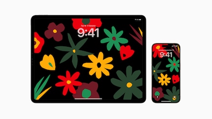 Das Unity Bloom Wallpaper gibt es für iPhone und iPad.