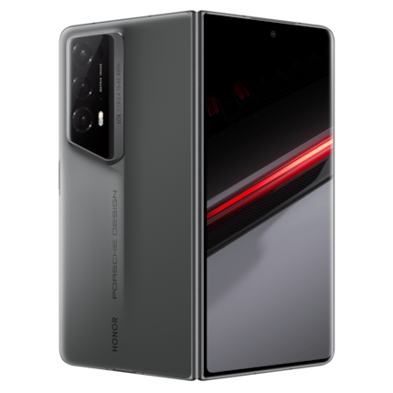 Das Honor Magic V2 RSR bekommt von Porsche Design ein passendes Hintergrundbild.