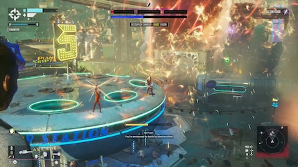 Der Bosskampf gegen The Flash gehört zu meinen Highlights.